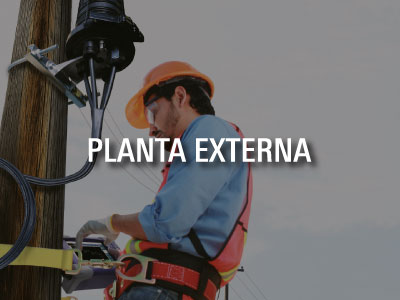 Fibra Óptica Planta Externa y Seguridad en Altura para Postes